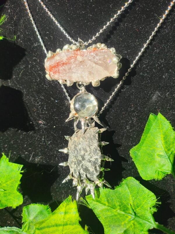 soldered rock necklaces